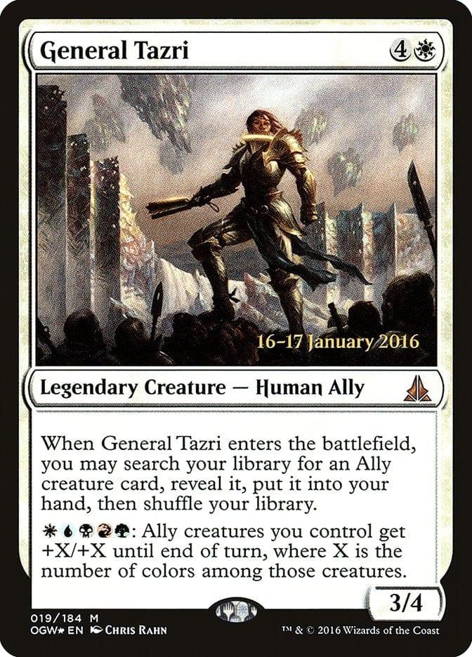 Magic: The Gathering MTG Single General Tazri [Oath of the Gatewatch Prerelease Promos]
