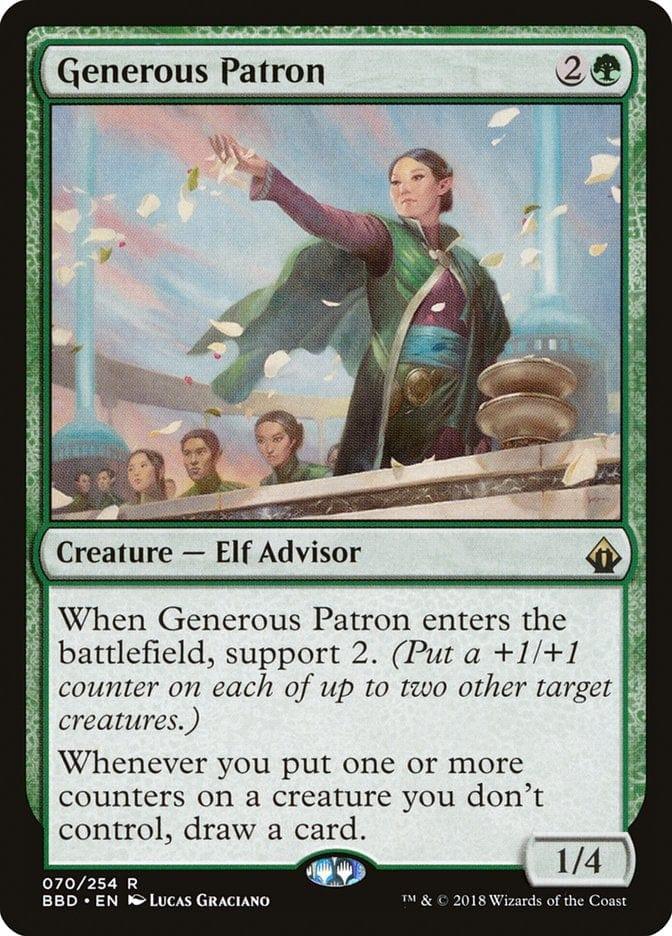 Magic: The Gathering MTG Single Generous Patron [Battlebond]