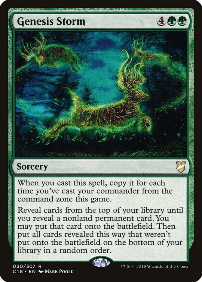 Magic: The Gathering MTG Single Genesis Storm [Commander 2018]