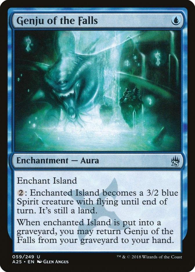 Magic: The Gathering MTG Single Genju of the Falls [Masters 25]