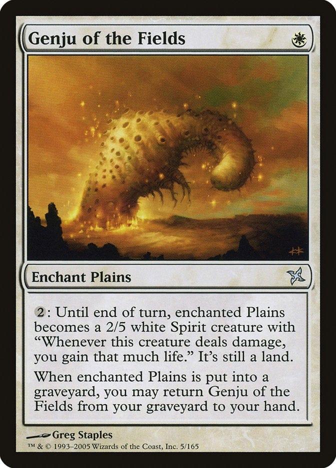 Magic: The Gathering MTG Single Genju of the Fields [Betrayers of Kamigawa]