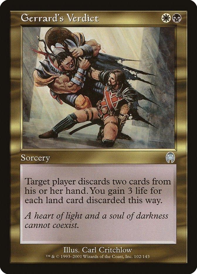 Magic: The Gathering MTG Single Gerrard's Verdict [Apocalypse]