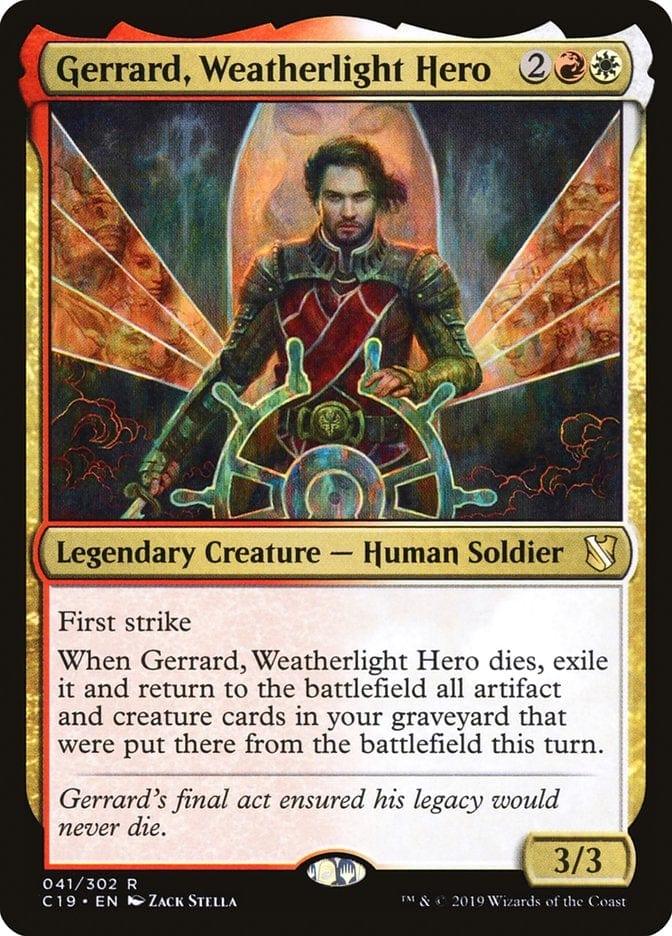 Magic: The Gathering MTG Single Gerrard, Weatherlight Hero [Commander 2019]
