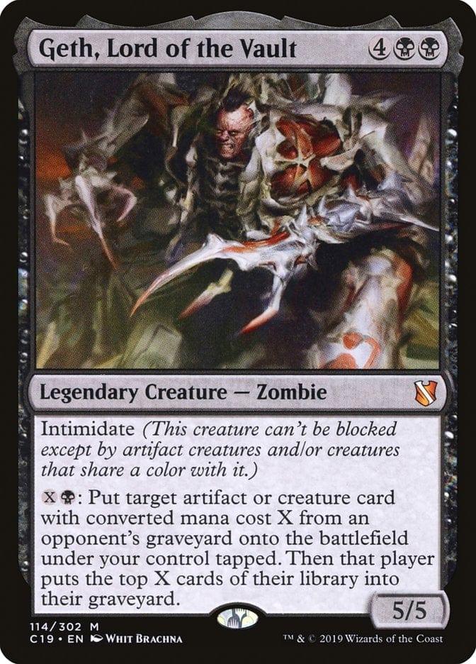 Magic: The Gathering MTG Single Geth, Lord of the Vault [Commander 2019]