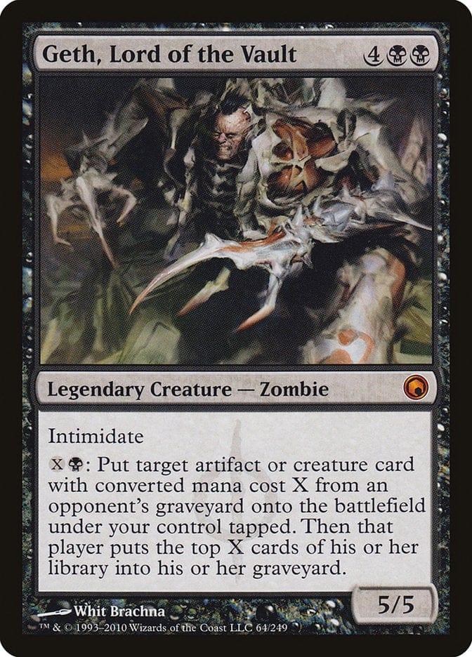 Magic: The Gathering MTG Single Geth, Lord of the Vault [Scars of Mirrodin]