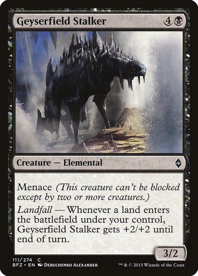 Magic: The Gathering MTG Single Geyserfield Stalker [Battle for Zendikar]