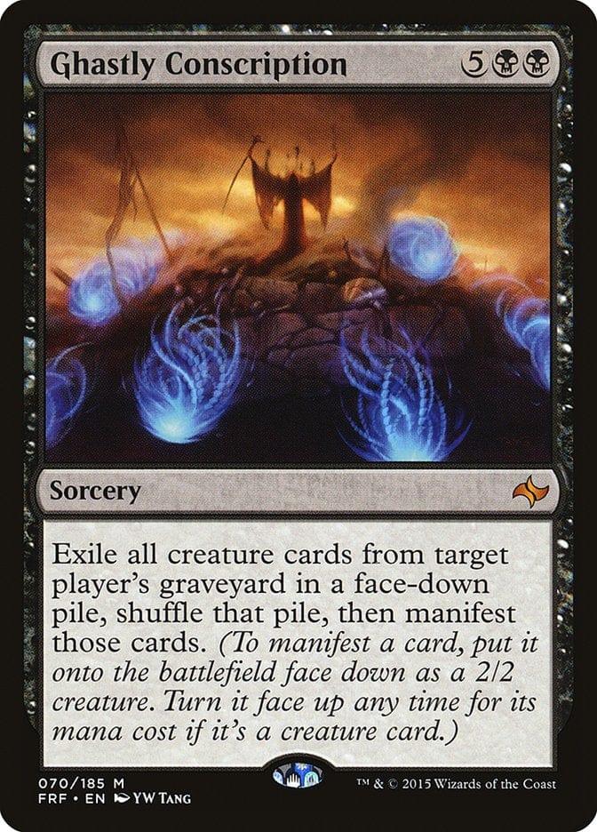 Magic: The Gathering MTG Single Ghastly Conscription [Fate Reforged]