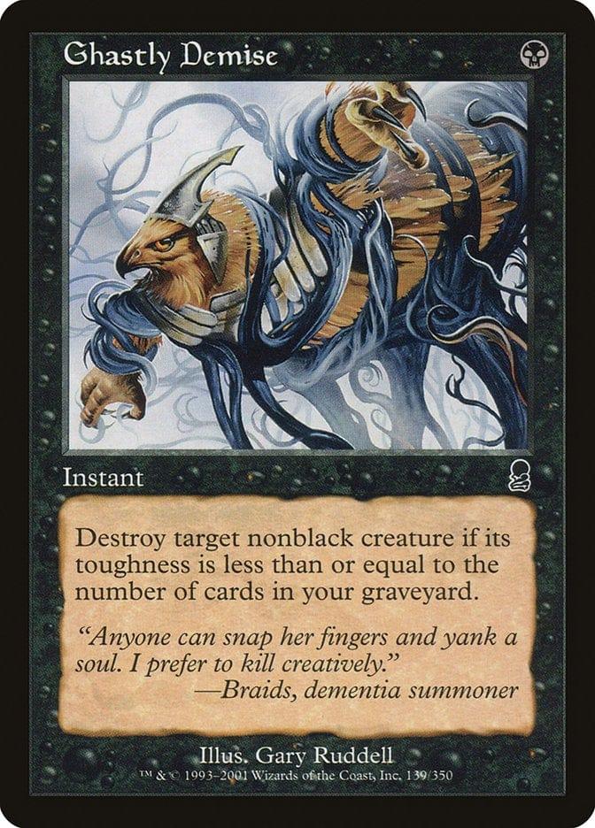 Magic: The Gathering MTG Single Ghastly Demise [Odyssey]