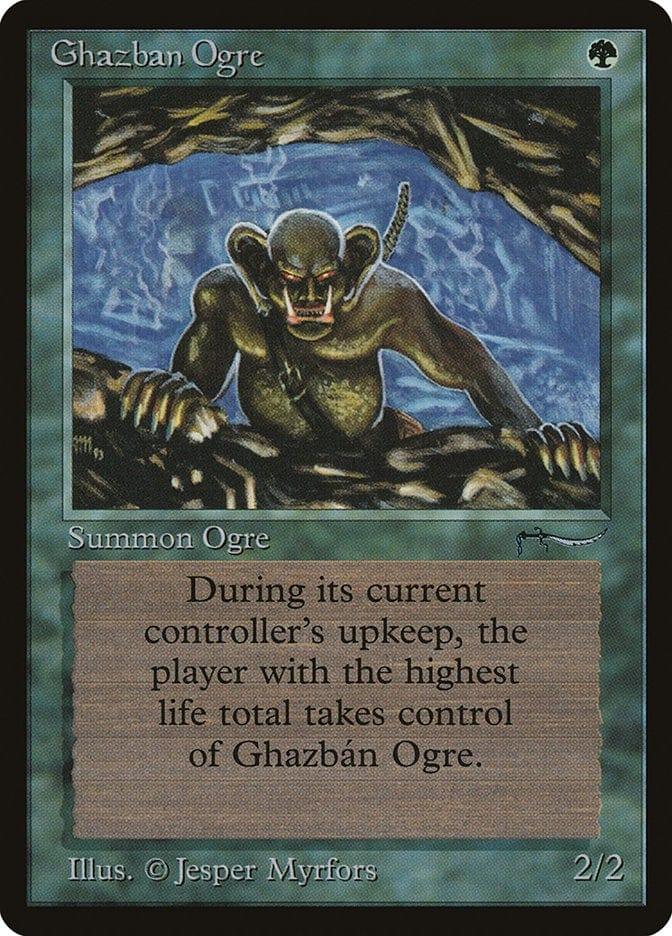 Magic: The Gathering MTG Single Ghazbán Ogre [Arabian Nights]