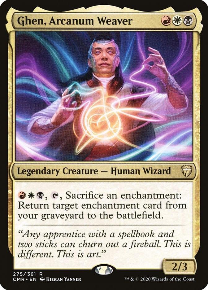 Magic: The Gathering MTG Single Ghen, Arcanum Weaver [Commander Legends]