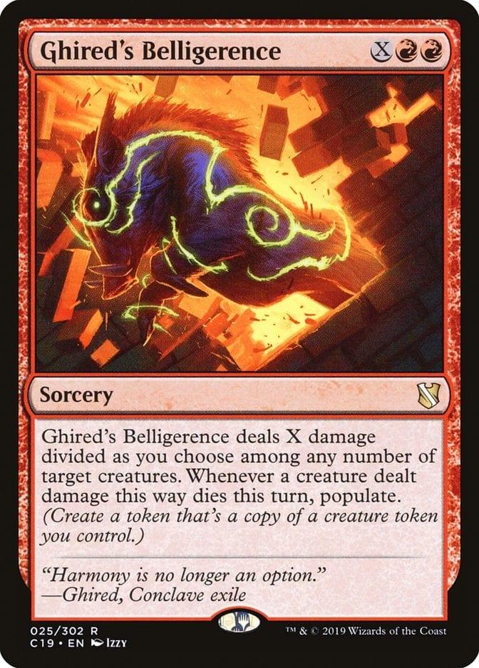 Magic: The Gathering MTG Single Ghired's Belligerence [Commander 2019]