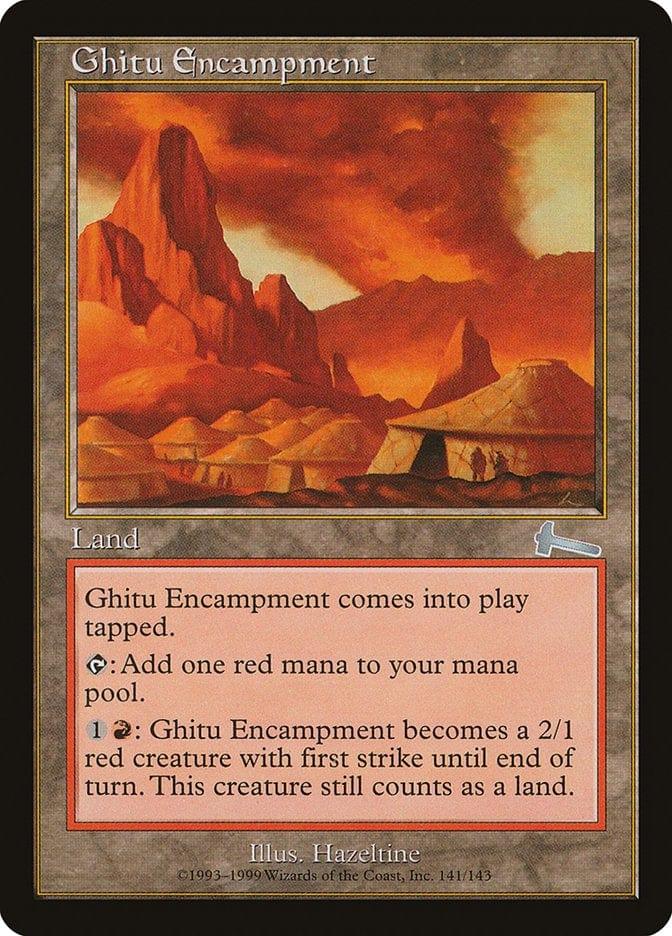 Magic: The Gathering MTG Single Ghitu Encampment [Urza's Legacy]