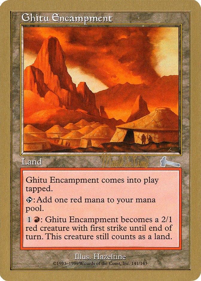 Magic: The Gathering MTG Single Ghitu Encampment [World Championship Decks 1999]
