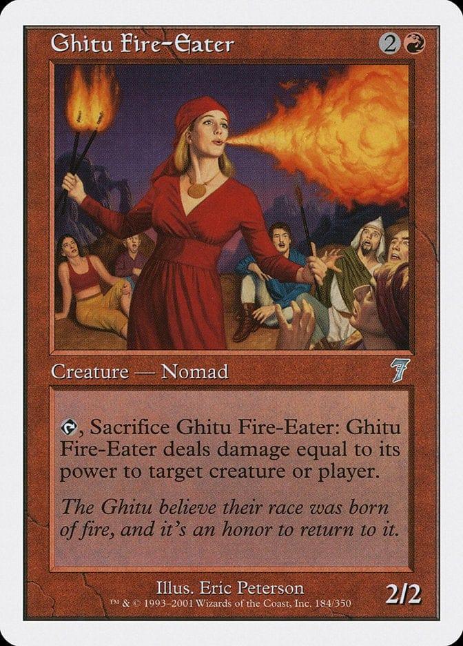 Magic: The Gathering MTG Single Ghitu Fire-Eater [Seventh Edition]