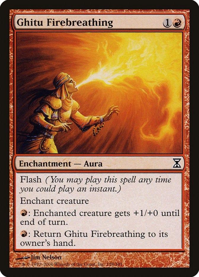 Magic: The Gathering MTG Single Ghitu Firebreathing [Time Spiral]