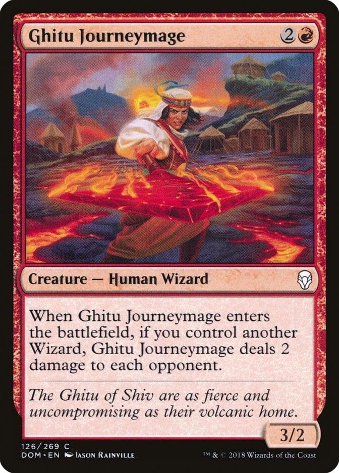 Magic: The Gathering MTG Single Ghitu Journeymage [Dominaria]