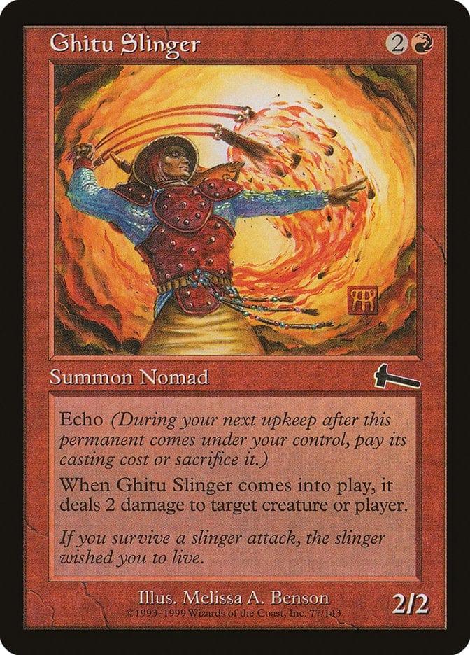 Magic: The Gathering MTG Single Ghitu Slinger [Urza's Legacy]