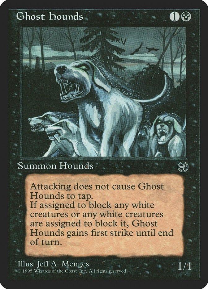 Magic: The Gathering MTG Single Ghost Hounds [Homelands]
