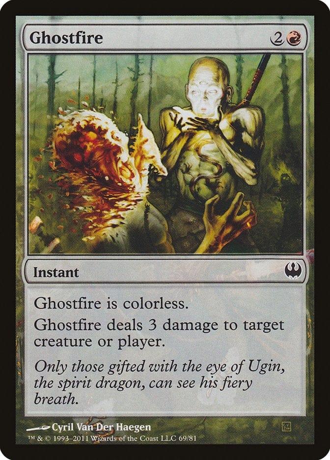 Magic: The Gathering MTG Single Ghostfire [Duel Decks: Knights vs. Dragons]
