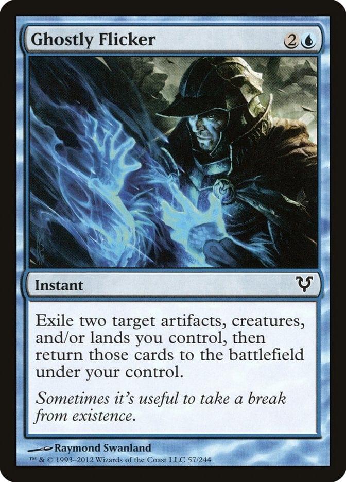 Magic: The Gathering MTG Single Ghostly Flicker [Avacyn Restored]