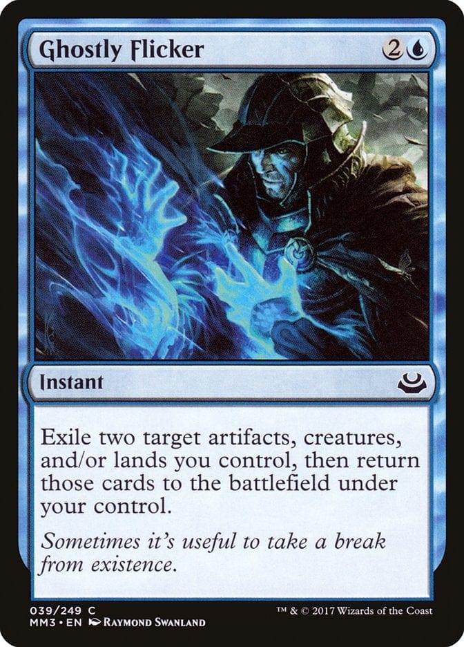 Magic: The Gathering MTG Single Ghostly Flicker [Modern Masters 2017]