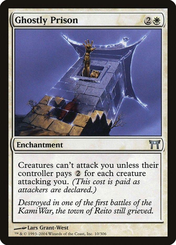Magic: The Gathering MTG Single Ghostly Prison [Champions of Kamigawa]