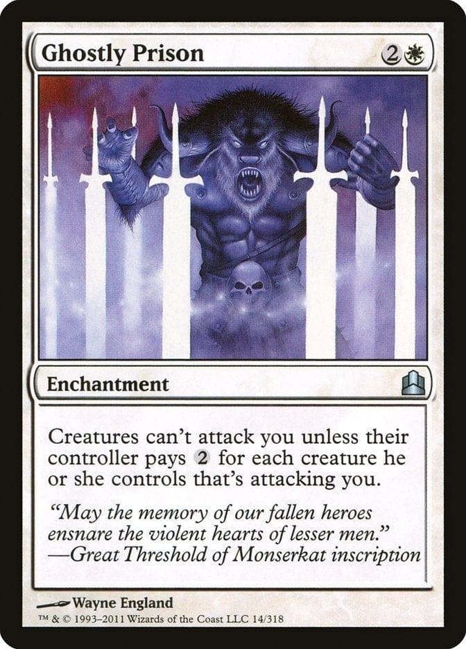 Magic: The Gathering MTG Single Ghostly Prison [Commander 2011]