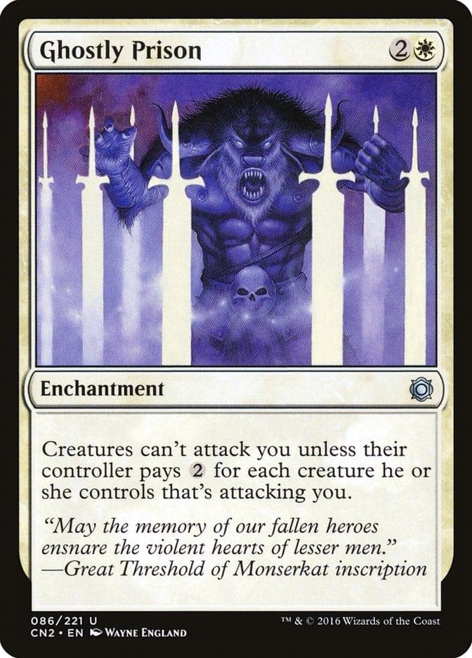 Magic: The Gathering MTG Single Ghostly Prison [Conspiracy: Take the Crown]
