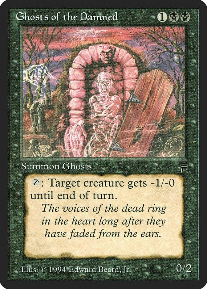Magic: The Gathering MTG Single Ghosts of the Damned [Legends]
