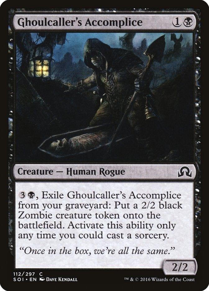 Magic: The Gathering MTG Single Ghoulcaller's Accomplice [Shadows over Innistrad]