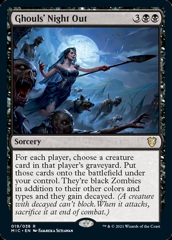 Magic: The Gathering MTG Single Ghouls' Night Out [Innistrad: Midnight Hunt Commander]