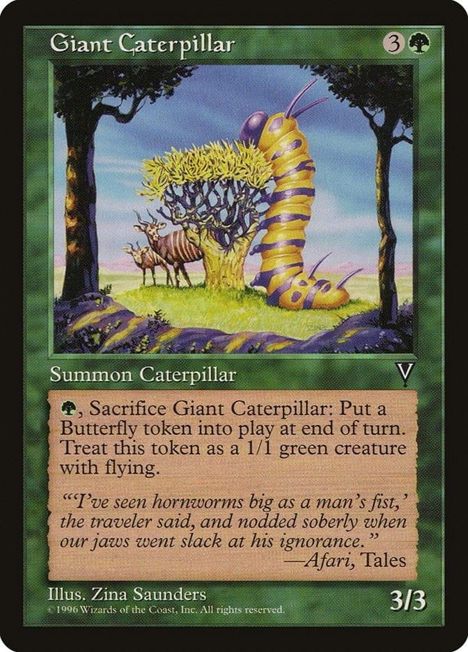 Magic: The Gathering MTG Single Giant Caterpillar [Visions]