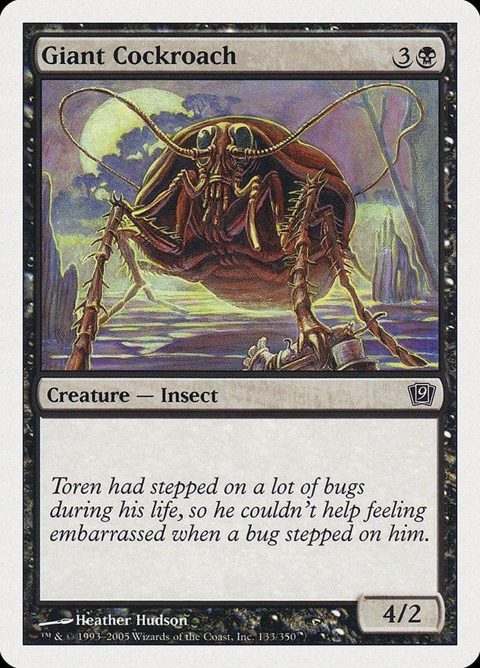 Magic: The Gathering MTG Single Giant Cockroach [Ninth Edition]