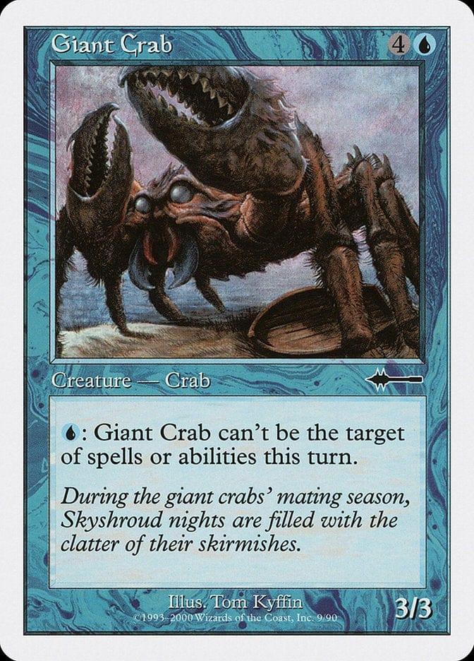 Magic: The Gathering MTG Single Giant Crab [Beatdown Box Set]