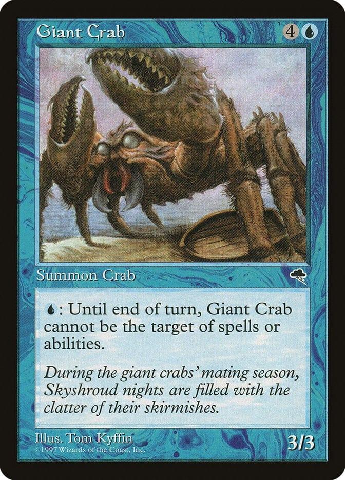 Magic: The Gathering MTG Single Giant Crab [Tempest]