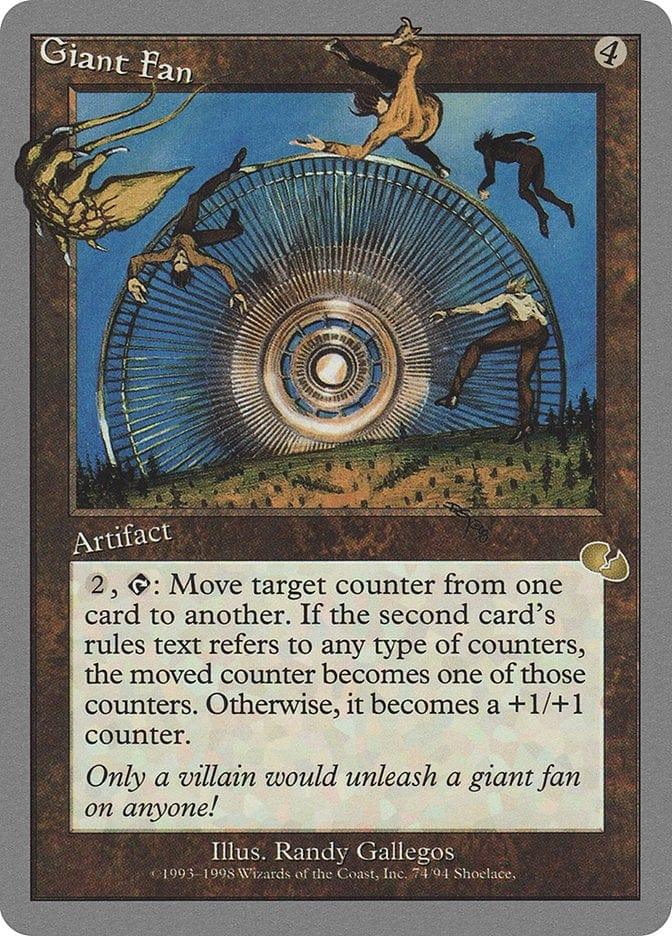 Magic: The Gathering MTG Single Giant Fan [Unglued]