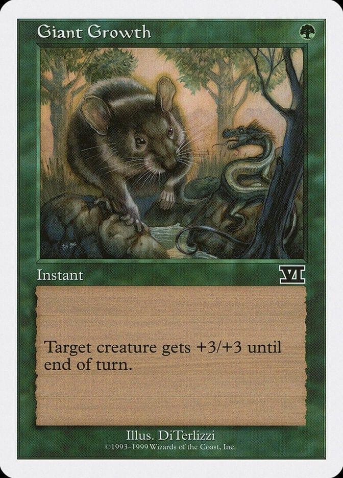 Magic: The Gathering MTG Single Giant Growth [Battle Royale Box Set]