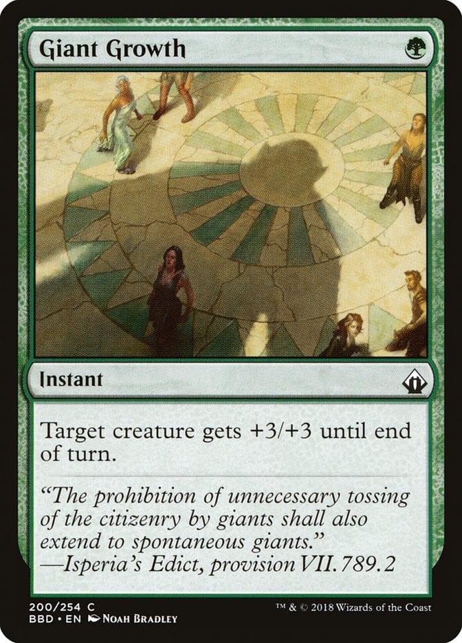 Magic: The Gathering MTG Single Giant Growth [Battlebond]
