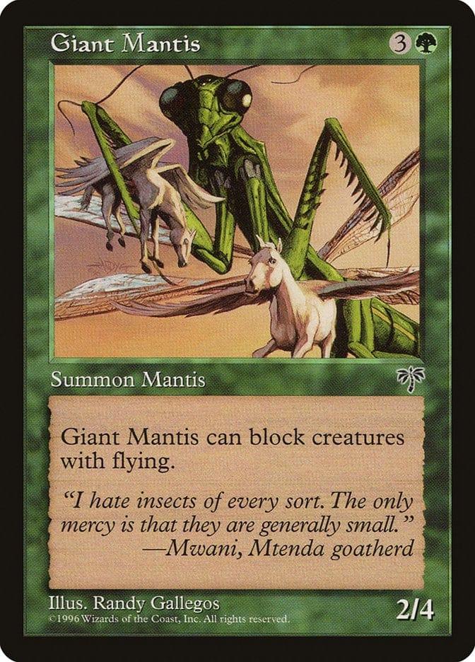 Magic: The Gathering MTG Single Giant Mantis [Mirage]