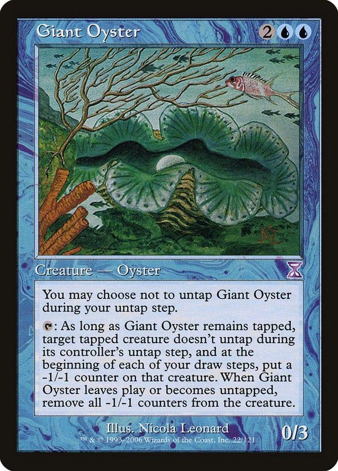 Magic: The Gathering MTG Single Giant Oyster [Time Spiral Timeshifted]