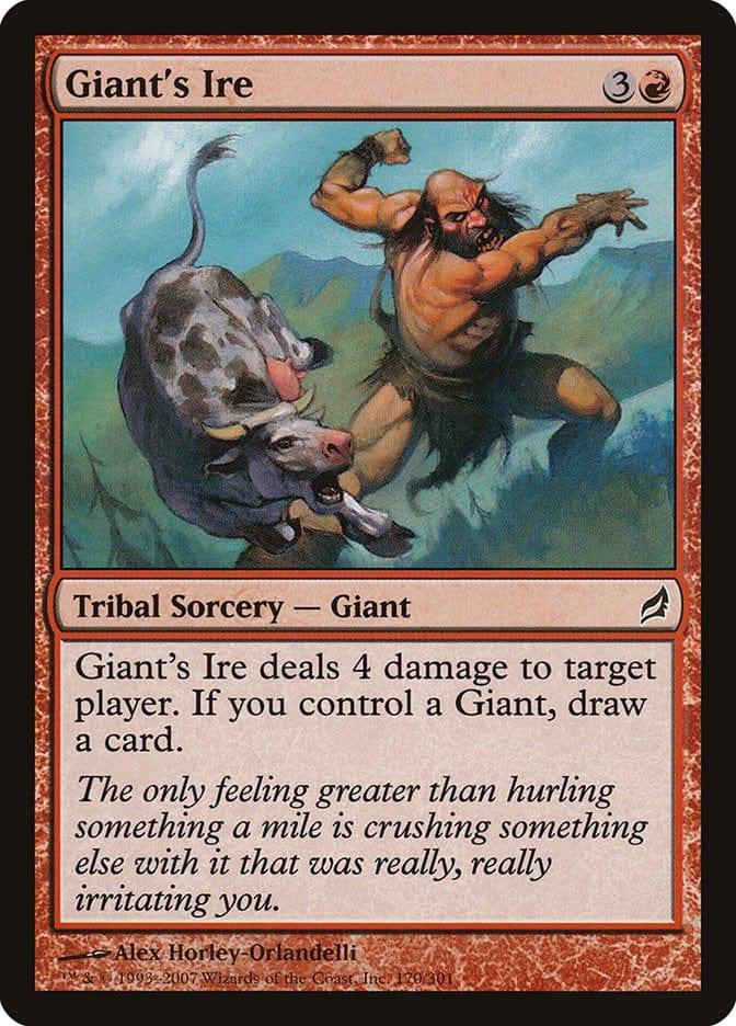 Magic: The Gathering MTG Single Giant's Ire [Lorwyn]