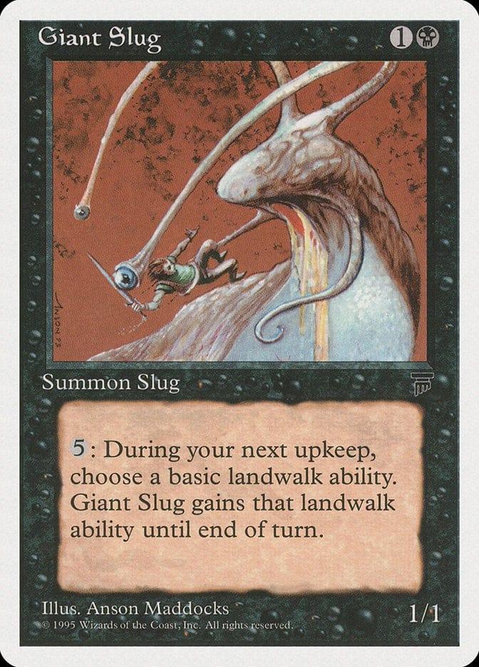 Magic: The Gathering MTG Single Giant Slug [Chronicles]