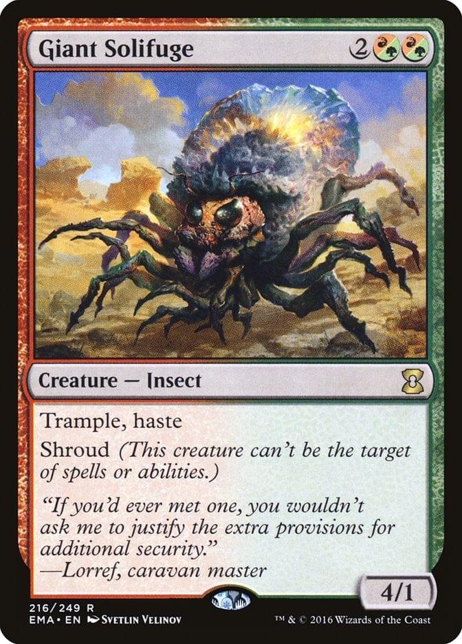 Magic: The Gathering MTG Single Giant Solifuge [Eternal Masters]