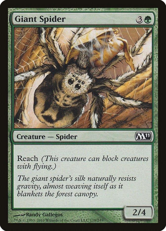Magic: The Gathering MTG Single Giant Spider [Magic 2011]