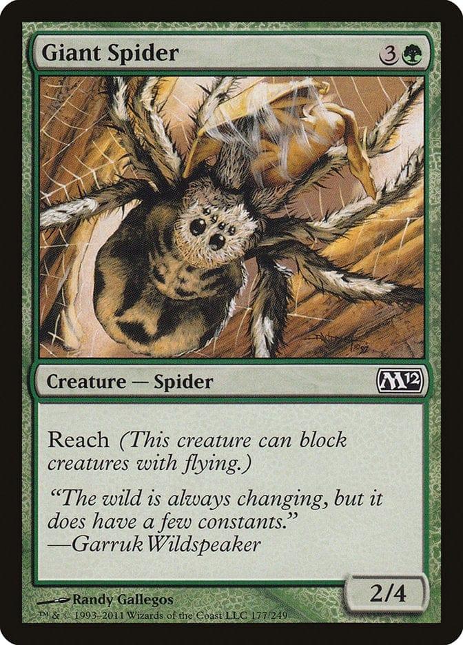Magic: The Gathering MTG Single Giant Spider [Magic 2012]