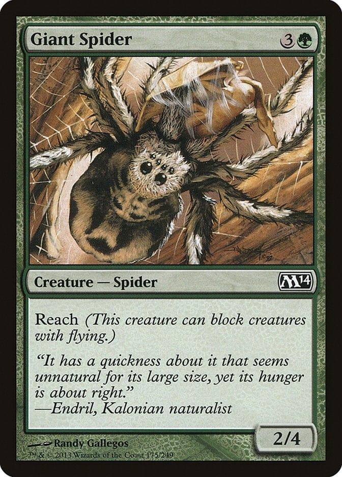 Magic: The Gathering MTG Single Giant Spider [Magic 2014]