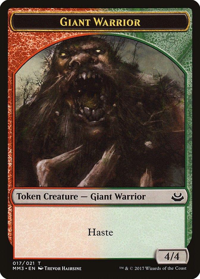 Magic: The Gathering MTG Single Giant Warrior [Modern Masters 2017 Tokens]