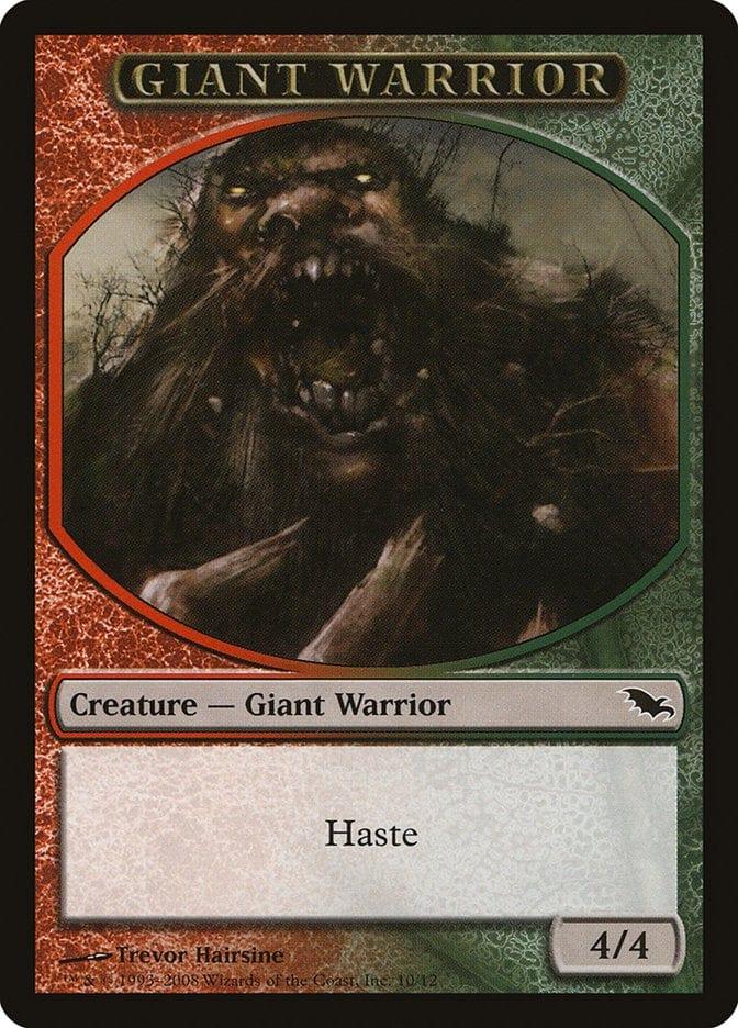 Magic: The Gathering MTG Single Giant Warrior [Shadowmoor Tokens]