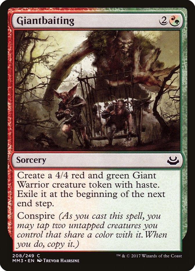Magic: The Gathering MTG Single Giantbaiting [Modern Masters 2017]