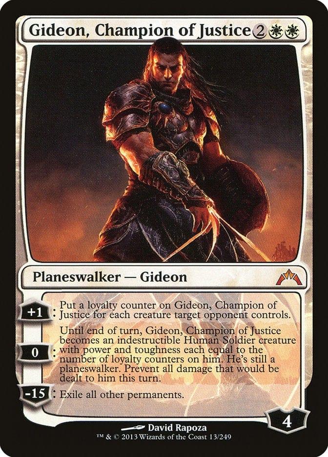 Magic: The Gathering MTG Single Gideon, Champion of Justice [Gatecrash]
